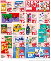 Aktueller Kaufland Prospekt mit Pampers, "KNÜLLER", Seite 18