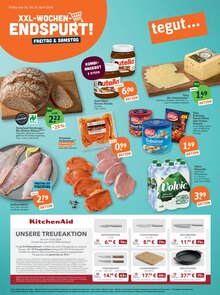 Nutella im tegut Prospekt "tegut… gute Lebensmittel" mit 23 Seiten (Erfurt)