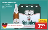 Premium Pils Angebote von Stauder bei Netto Marken-Discount Dorsten für 7,99 €