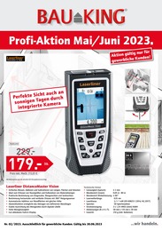Bauking Prospekt: "Profi-Aktion Mai/Juni 2023.", 4 Seiten, 01.05.2023 - 30.06.2023
