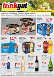 Aktueller Trinkgut Discounter Prospekt in Großmehring und Umgebung, "Größter Getränkehändler in Ingolstadt" mit 4 Seiten, 16.06.2025 - 21.06.2025