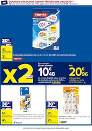 Prix et réduction Tipp-Ex dans le prospectus Carrefour en cours Offre Tipp-Ex dans le catalogue Carrefour du moment à la page 101