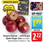 Äpfel Magic Star Angebote von Unsere Heimat – echt & gut bei E center Göppingen für 1,99 €