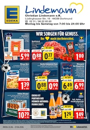 EDEKA Prospekt für Dortmund: "Aktuelle Angebote", 24 Seiten, 22.06.2026 - 27.06.2026