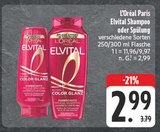 Elvital Shampoo Angebote von L'Oréal Paris bei EDEKA Leipzig für 2,99 €