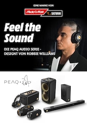 Aktueller MediaMarkt Saturn Elektromärkte Prospekt in Quickborn und Umgebung, "Feel the Sound" mit 1 Seite, 03.08.2025 - 07.09.2025