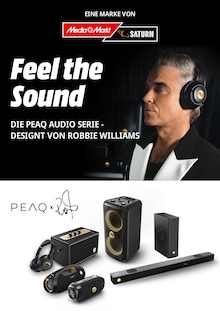 MediaMarkt Saturn Prospekt Feel the Sound mit 1 Seite