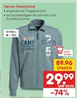 Herren Sweatjacke Angebote bei Netto Marken-Discount Arnsberg für 29,99 €