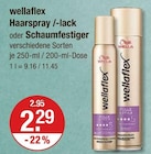 wellaflex Haarspray /-lack im V-Markt Prospekt wellaflex Haarspray /-lack von Wella im aktuellen V-Markt Prospekt für 2,29 €