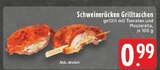 Schweinerücken Grilltaschen bei EDEKA im Alpen Prospekt für 0,99 €
