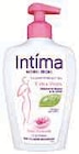 Gel intime - Intima en promo chez Hyper U Saintes à 1,00 €