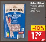 Salami Sticks im Angebot bei Netto Marken-Discount in Stendal Salami Sticks Angebote von HOFMAIER bei Netto Marken-Discount Stendal für 1,79 €