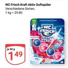 Kraft Aktiv Duftspüler im Angebot bei GLOBUS in Gotha Kraft Aktiv Duftspüler Angebote von WC Frisch bei GLOBUS Gotha für 1,49 €