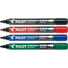 Pilot 100 - Marqueur permanent - pointe ogive - noir - Pilot dans le catalogue Bureau Vallée