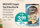 frappé Typ Eiskaffee von NESCAFÉ im aktuellen V-Markt Prospekt für 3,99 €