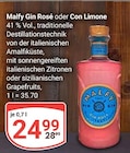 Gin Rosé Angebote von Malfy bei GLOBUS Erlangen für 24,99 €