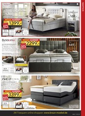 Aktueller BRAUN Möbel-Center Prospekt mit Bett, "HAUSMESSE", Seite 9