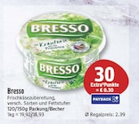 Frischkäsezubereitung von Bresso für 2,39 € bei EDEKA im Angebot Frischkäsezubereitung von Bresso im aktuellen EDEKA Prospekt