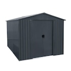 Leroy Merlin Rivesaltes - Promo Abri de jardin acier, 7,10 m², Ep. 0,3 mm, Naterial Vesuvia Promo Abri de jardin acier, 7,10 m², Ep. 0,3 mm, Naterial Vesuvia à 399,00 € dans le catalogue Leroy Merlin à Rivesaltes