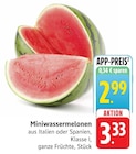 EDEKA - Miniwassermelonen Angebot im Prospekt Miniwassermelonen bei EDEKA im Prospekt "" für 2,99 €