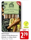 EDEKA Tübingen - vegane Grobe Bratwurst Klassik Angebot im Prospekt vegane Grobe Bratwurst Klassik bei EDEKA im Tübingen Prospekt für 2,79 €