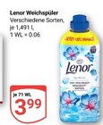 Aktuelles Weichspüler Angebot bei GLOBUS in Krefeld ab 3,99 €