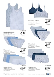 Prix et réduction Brassière dans le prospectus Zeeman en cours Offre Brassière dans le catalogue Zeeman du moment à la page 29
