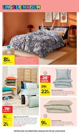 Promos Couette dans le catalogue "L'ÉTÉ À LA PLAGE, LA RENTRÉE À LA PAGE." de Carrefour Couette en promo dans le catalogue Carrefour à la page 58