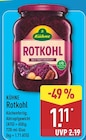 Rotkohl von Kühne für 1,11 € bei ALDI Nord im Angebot Rotkohl von Kühne im aktuellen ALDI Nord Prospekt
