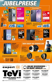 Handy im expert TeVi Prospekt "Top Angebote" mit 8 Seiten (Fürth)