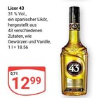 Licor 43 im Angebot bei GLOBUS in Kaarst Licor 43 Angebote von Licor 43 bei GLOBUS Kaarst für 12,99 €