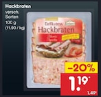 Hackbraten bei Netto Marken-Discount im Prospekt "" für 1,19 €
