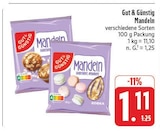 Mandeln biscotto im Angebot bei E center in Würzburg Mandeln biscotto Angebote von Gut & Günstig bei E center Würzburg für 1,11 €