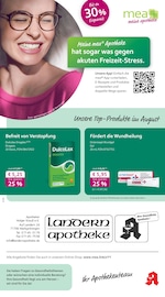 Aktueller mea - meine apotheke Apotheken Prospekt in Markgröningen und Umgebung, "Unsere August-Angebote" mit 4 Seiten, 01.08.2025 - 31.08.2025