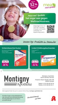 Aktueller mea - meine apotheke Prospekt "Unsere Dezember-Angebote" Seite 1 von 4 Seiten