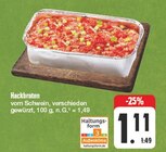 Aktuelle Braten Angebote bei E center in Nürnberg Aktuelles Hackbraten Angebot bei E center in Nürnberg ab 1,11 €