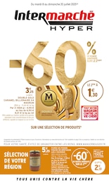 Prospectus Intermarché à Les Aspres, "-60% DE REMISE IMMÉDIATE SUR LE 2ÈME", 48 pages, 08/07/2025 - 20/07/2025