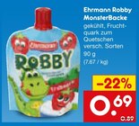 Aktuelle Quark Angebote bei Netto Marken-Discount in München Aktuelles Robby MonsterBacke Angebot bei Netto Marken-Discount in München ab 0,69 €