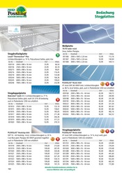 Stegplatten Angebote im Prospekt "Holz- & Baukatalog 2024/25" von Holz Possling auf Seite 162