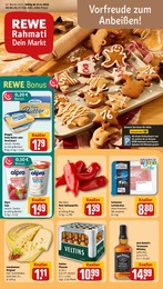 REWE Prospekt für Leverkusen mit 27 Seiten REWE Prospekt "Dein Markt" für Leverkusen, 27 Seiten, 17.11.2025 - 22.11.2025