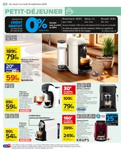 Nespresso Angebote im Prospekt "PETIT-DÉJEUNER" von Carrefour Nespresso Angebote im Prospekt "PETIT-DÉJEUNER" von Carrefour auf Seite 18
