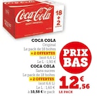 Coca Cola - U Express à Saint-Étienne Coca Cola en promo chez U Express Saint-Étienne à 12,56 €