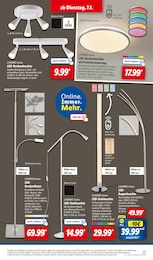 Lidl LED Leuchten im Prospekt 