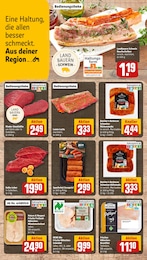 Spanferkel Angebot im aktuellen REWE Prospekt auf Seite 8