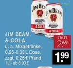 & Cola Angebote von Jim Beam bei E center Hilden für 1,99 €