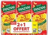 Pâtes 3 Minutes Coquillettes - PANZANI en promo chez Super U Valence à 2,13 €