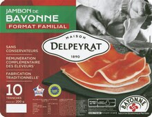 Le jambon de Bayonne - Géant Casino à Caen Le jambon de Bayonne en promo chez Géant Casino Caen à 3,78 €