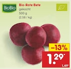 Bio-Rote Bete bei Netto Marken-Discount im Denkte Prospekt für 1,29 €