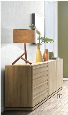 Buffet 3 portes - Gautier à Bordeaux Buffet 3 portes en promo chez Gautier Bordeaux à 1 149,00 €