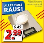 Segmüller - Digitale Küchenwaage Angebot im Prospekt Digitale Küchenwaage bei Segmüller im Prospekt für 2,99 €